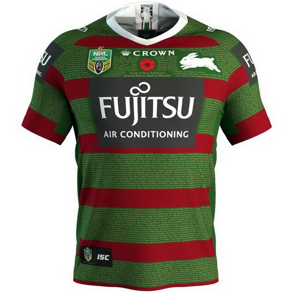 Tailandia Camiseta Rabbitohs 2018 Verde